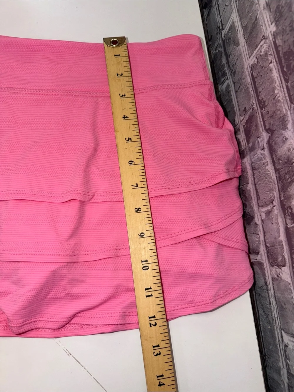 Athleta Girl Pink Layered Skort